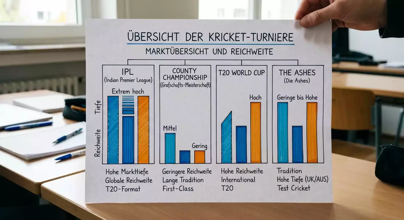 Cricket-Markttiefe bei bet365 für IPL und County Championship – breites Angebot an Wettmärkten im Vergleich
