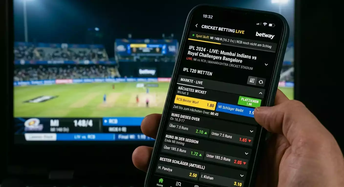 bwin Cricket Live-Wetten In-Play – Echtzeit-Märkte für IPL und T20-Turniere