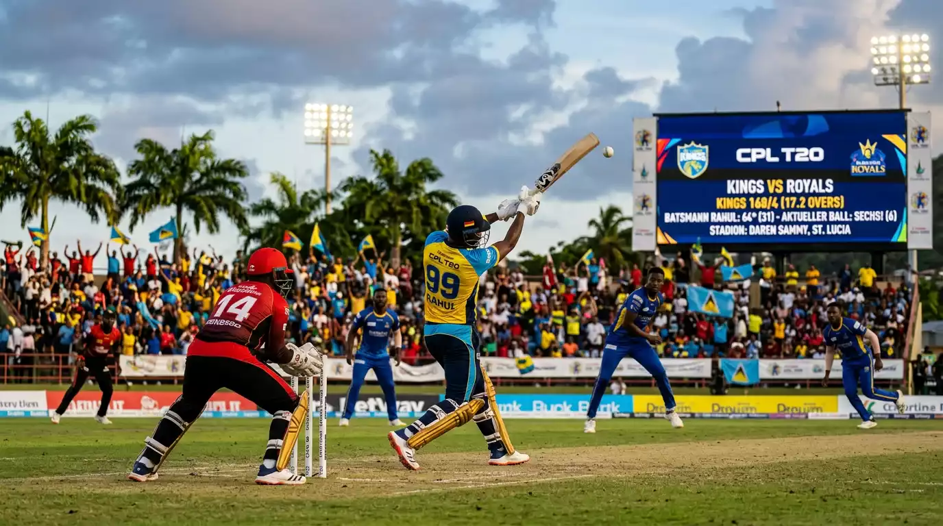Caribbean Premier League Format mit sechs Karibik-Teams und Saisonstruktur für Cricket-Wetter