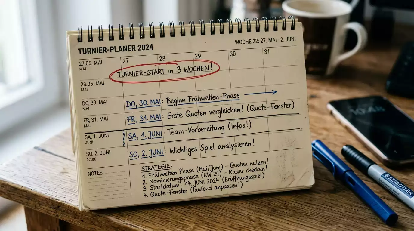 Optimales Timing für Frühwetten auf Turniersieger beim cricket outright wetten
