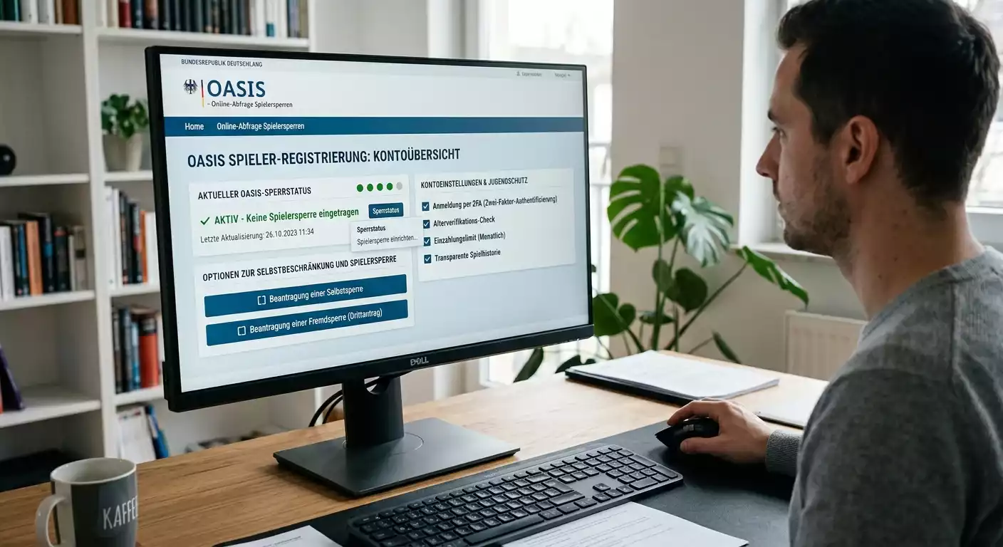 OASIS Spielersperrdatei und Spielerschutz bei Cricket-Wetten für Anfänger in Deutschland