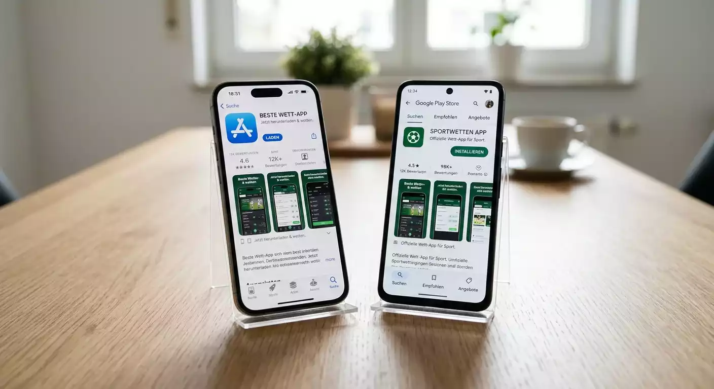 iOS versus Android bei Cricket-Wett-Apps deutscher Buchmacher – Verfügbarkeit und Unterschiede im Vergleich