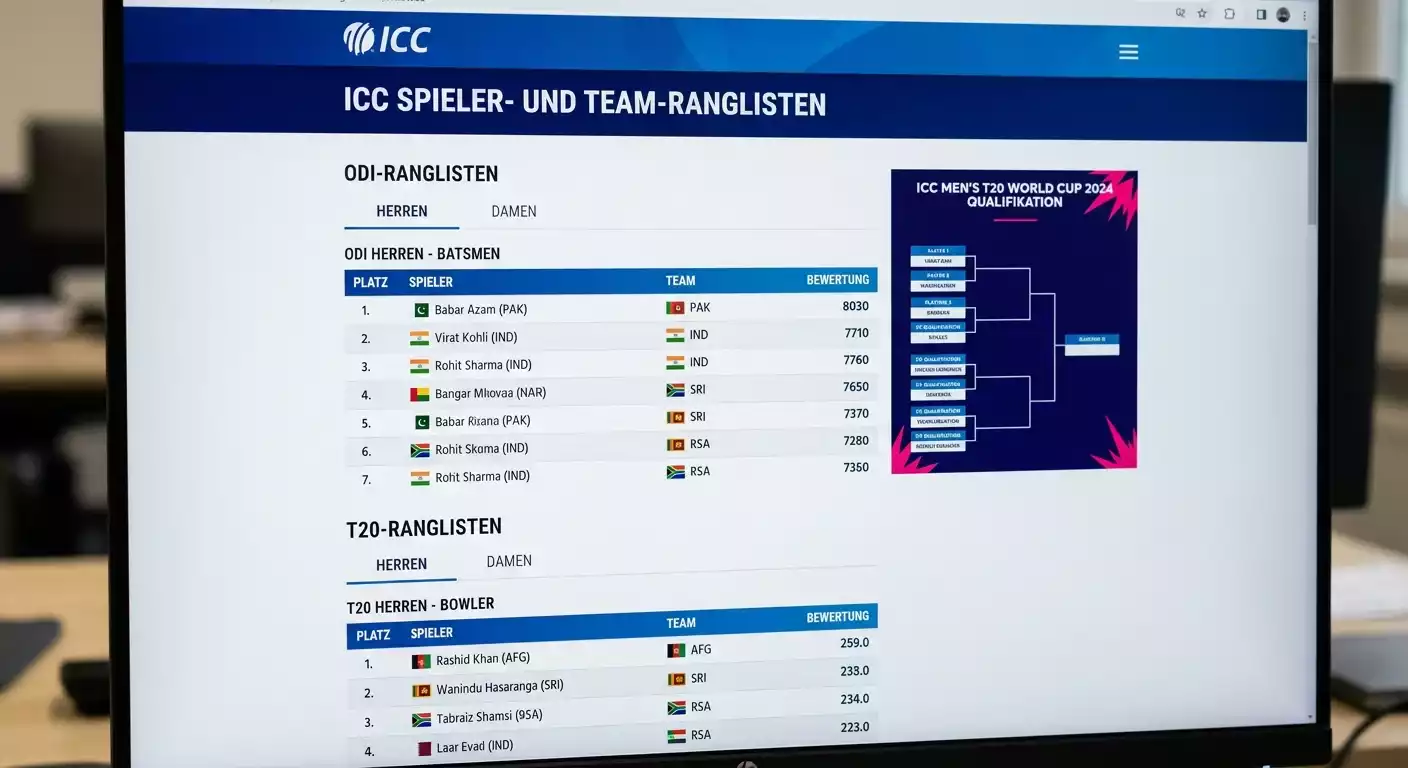 ESPNcricinfo als Hauptdatenquelle für Cricket-Wettanalysen und Spielerstatistiken