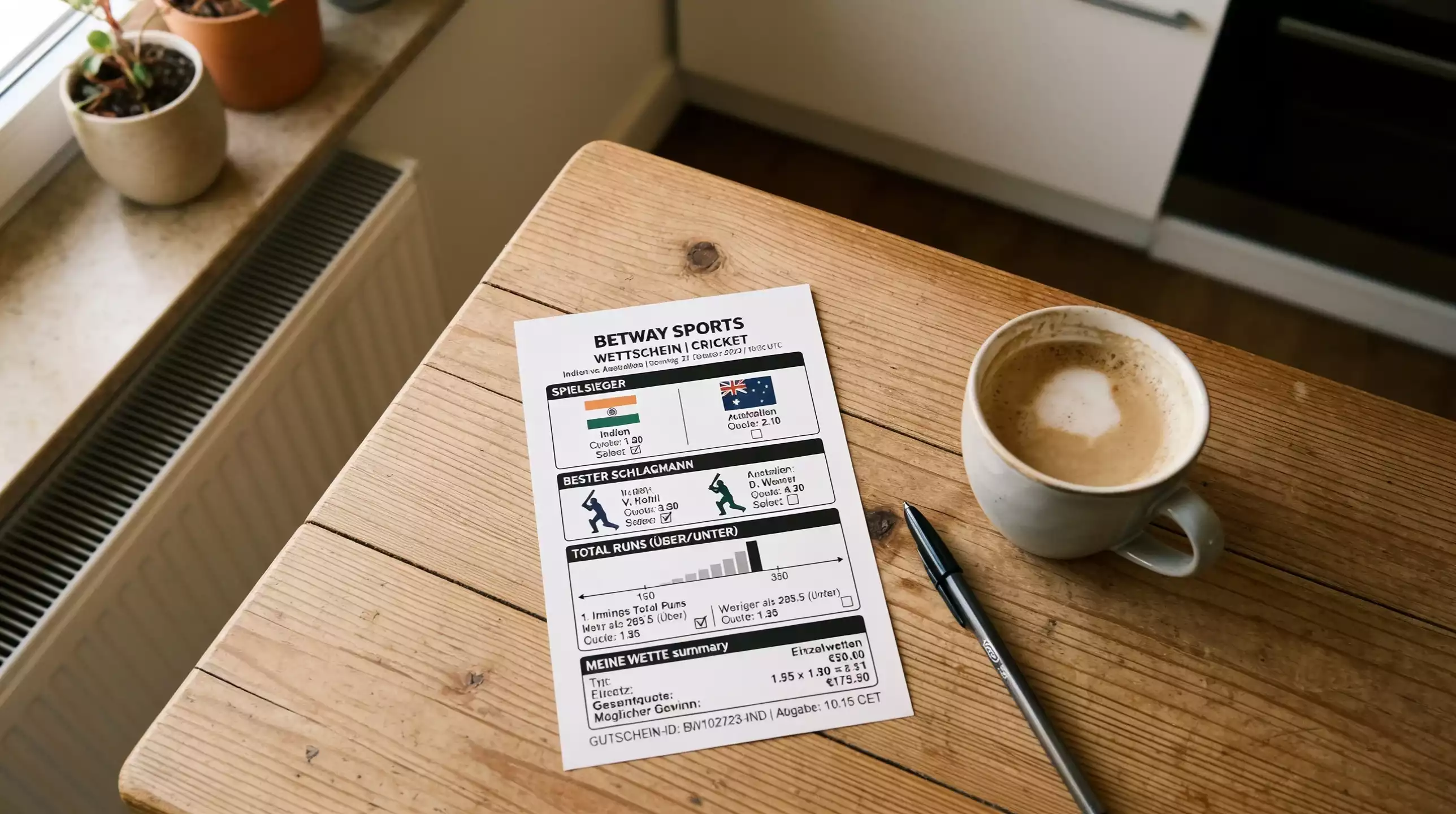 Cricket Wettmärkte Überblick – Match Winner, Top Batsman und Over/Under Runs bei deutschen lizenzierten Anbietern