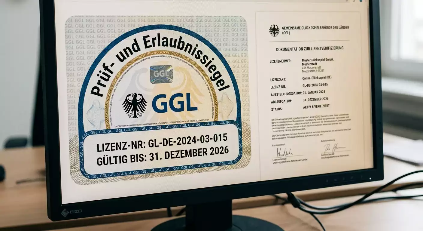 GGL-Prüf- und Erlaubnissiegel als Erkennungsmerkmal für legale Cricket-Wettanbieter