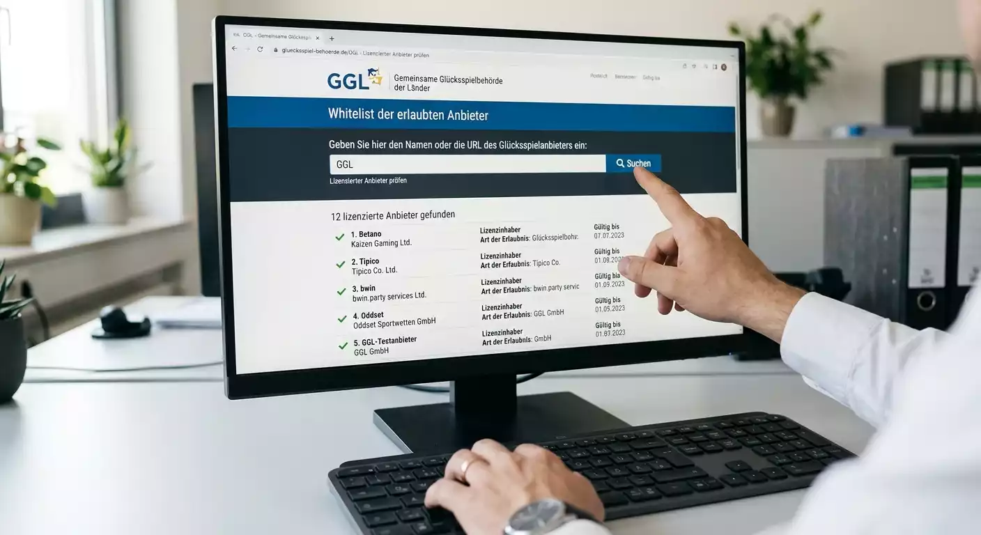 GGL-Whitelist Prüfung für Cricket-Wettanbieter – Schritt-für-Schritt Anleitung