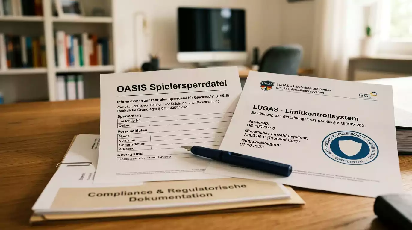 Spielerschutz beim Cricket-Wetten in Deutschland – OASIS Spielersperrdatei, LUGAS Einzahlungslimit und GlüStV 2021 Anforderungen