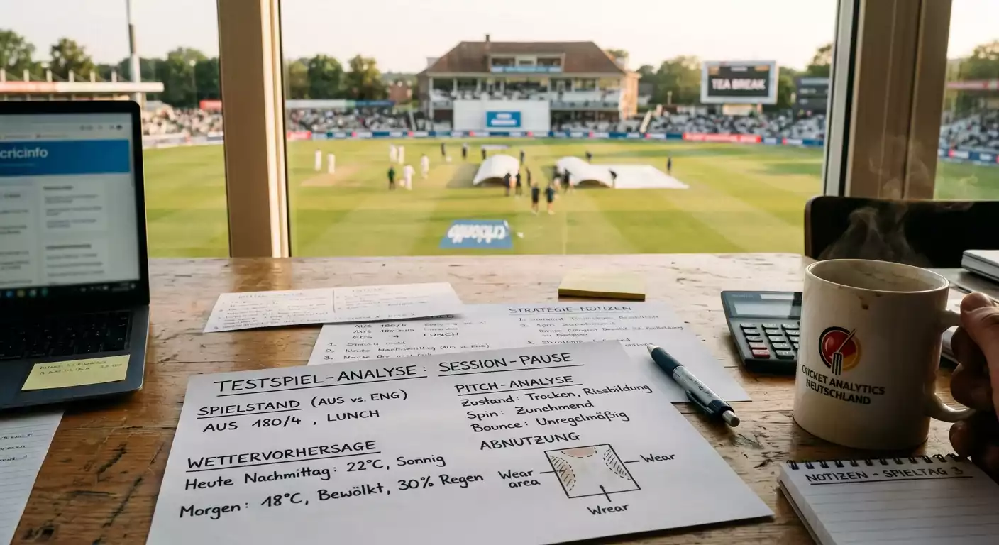 Test Cricket Session-Wetten und Draw-Analyse – wann sich Unentschieden-Wetten im Test Match wirklich lohnen